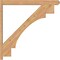 Ekena Millwork Merced Craftsman Smooth Outlooker, Western Red Cedar, 5 1/2"W x 46"D x 46"H OUT06X46X46MRC04SWR - alternate 3
